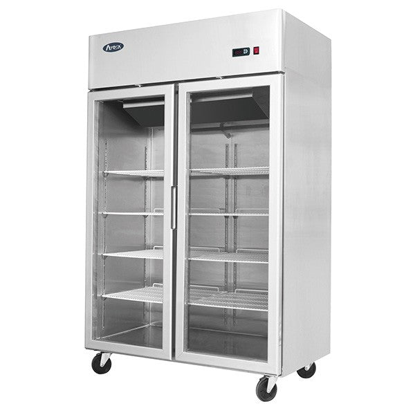 Upright Glass Door Freezer, Atosa, MCF8602, 2 Door