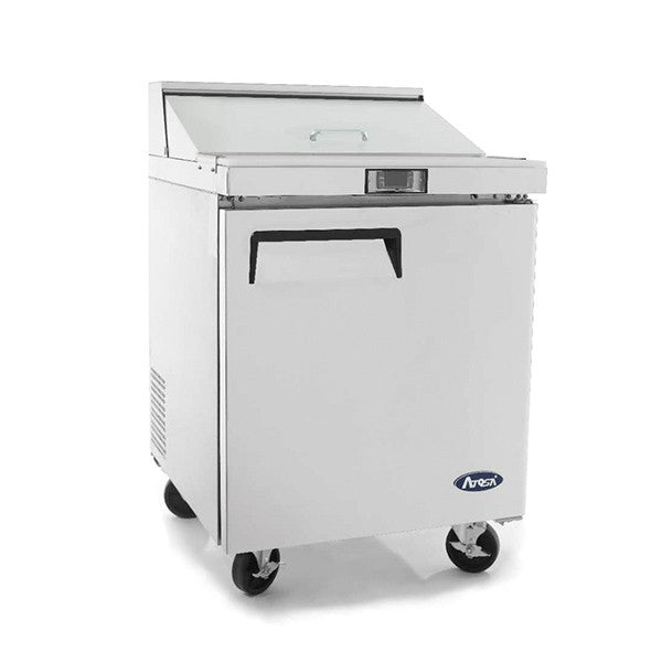 Sandwich Bar Refrigerator, Atosa, MSF8301, Stainless Steel, Self-closing