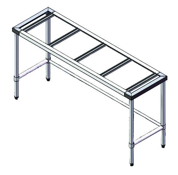 F.E.D WB6-0900/A-S I Stainless Steel Legs I with U Shape