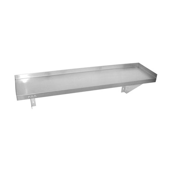 Modular Systems 0600-WS1 I Stainless Steel Wall Shelf (600mm) I Wall Shelf