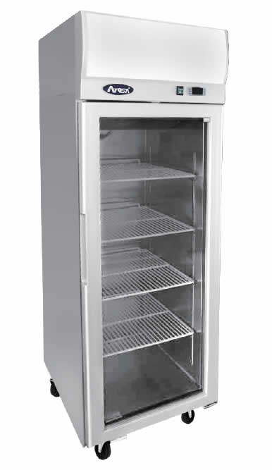 Upright Display Fridge, Atosa, YCF9407, Glass door